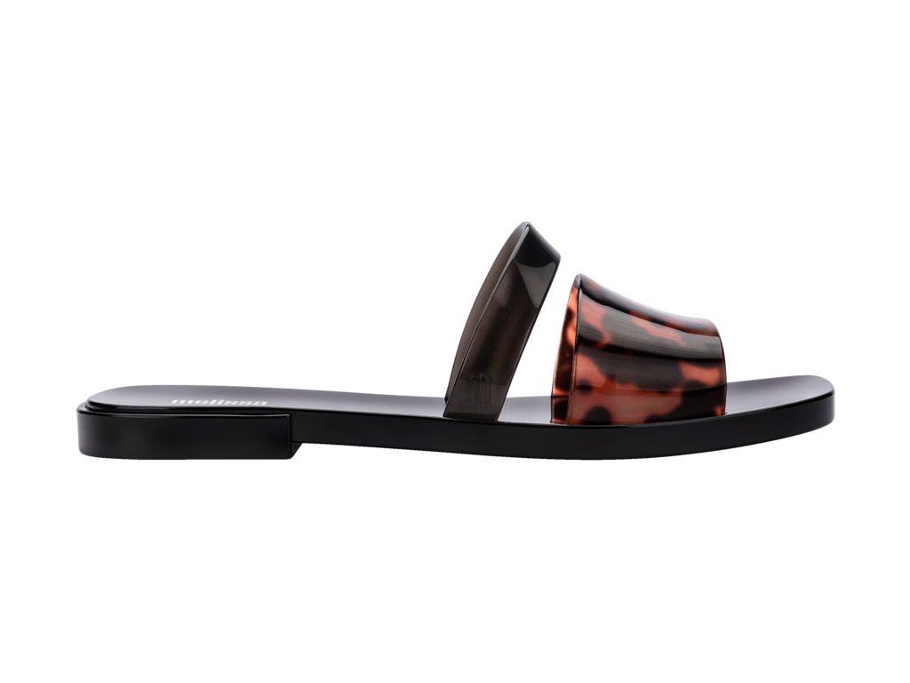 Womens | Ivy II Slide | Black/Tortoiseshell