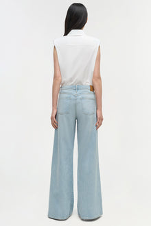 Womens | Greer Wide Leg Jean | Santorini
