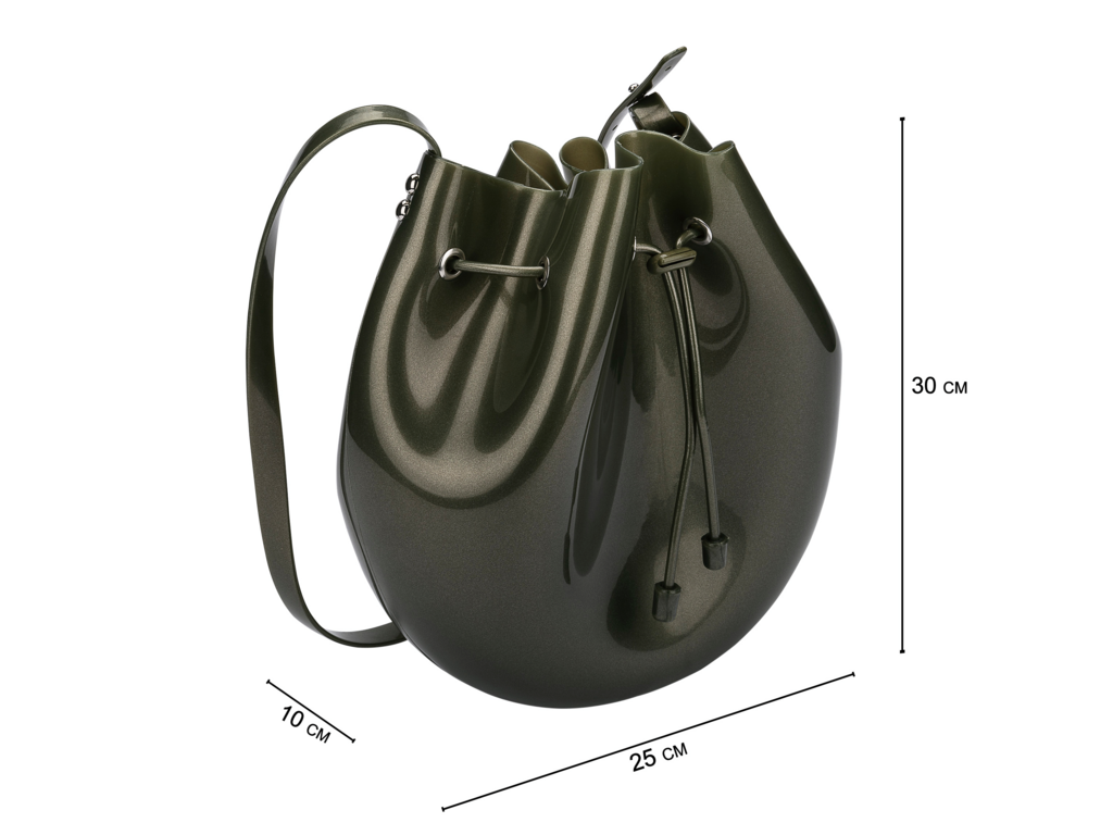Womens | Sac Bag | Metallic Green