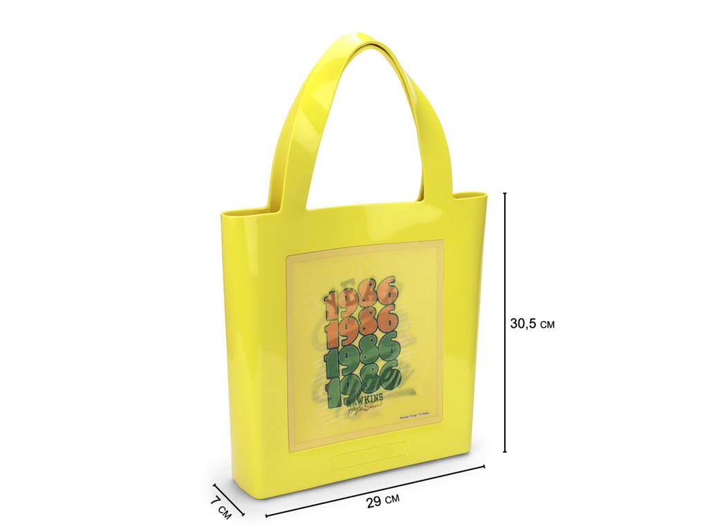 Womens | Melissa and Stranger Canvas Bag | Yellow