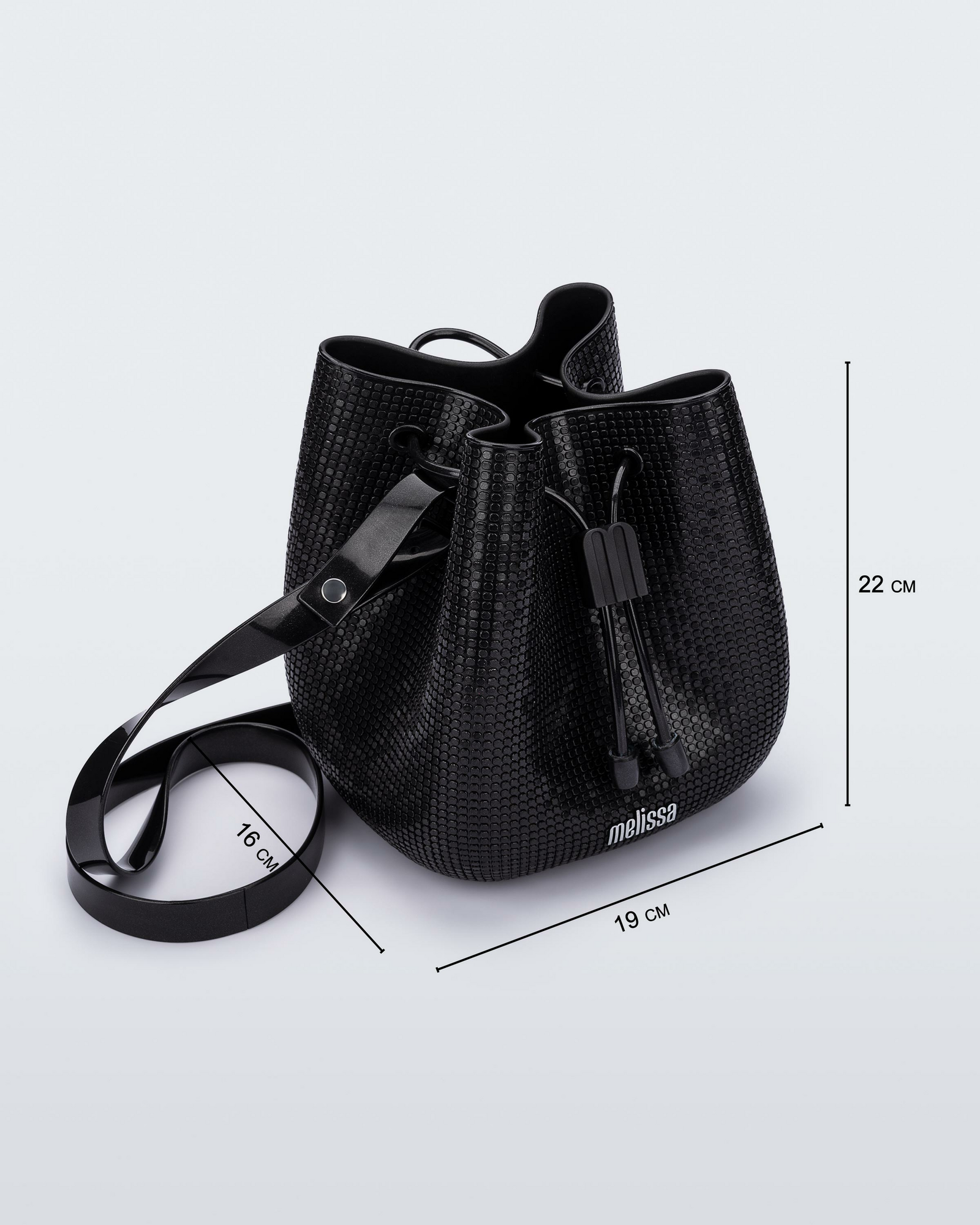 Womens | Lux Bag | Metallic Black