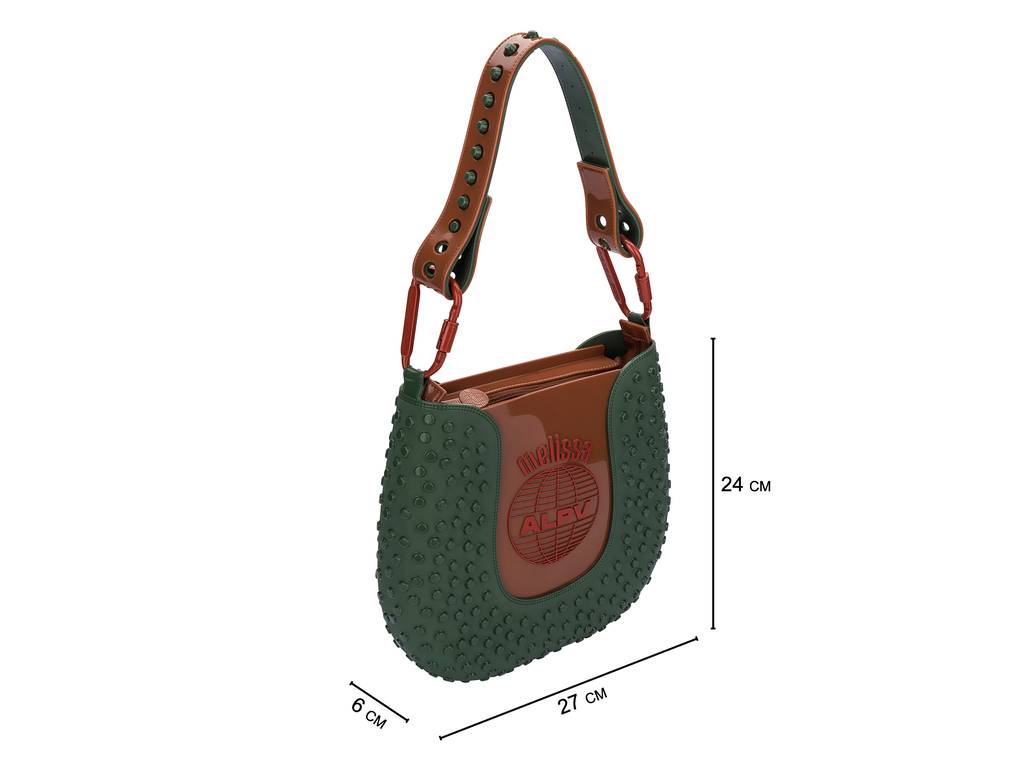 Womens | Nina and Alexandre Pavao Bag | Green/Brown