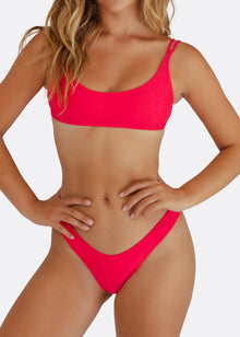 Wall Street Brief Bikini Bottom | Beso Red