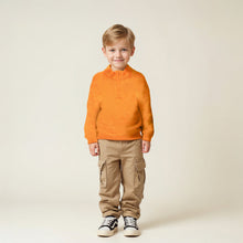 Kids Sweater With Zipper | Mandarine