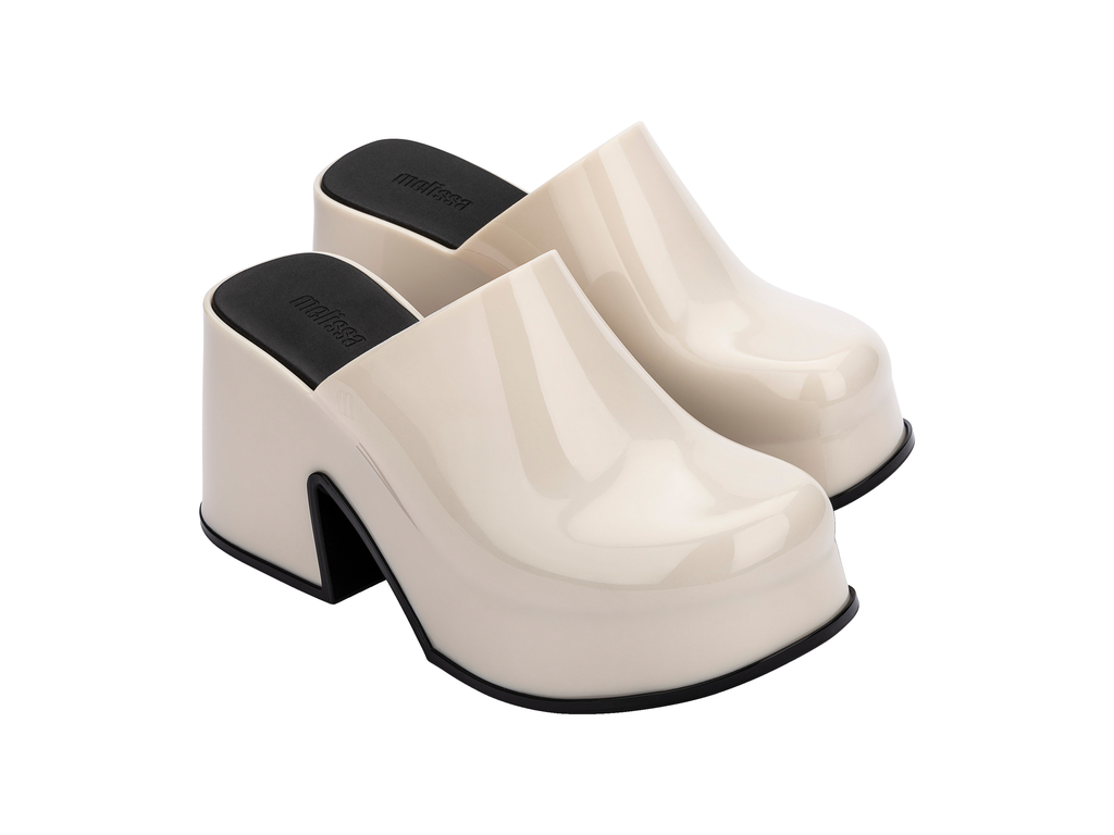 Womens | Mia Heel | Beige/Black