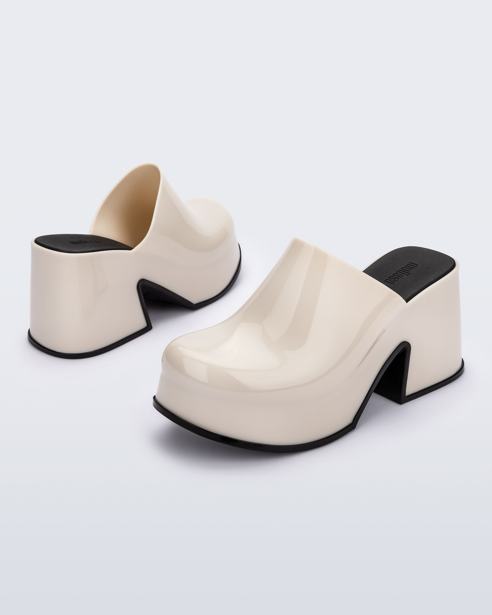 Womens | Mia Heel | Beige/Black