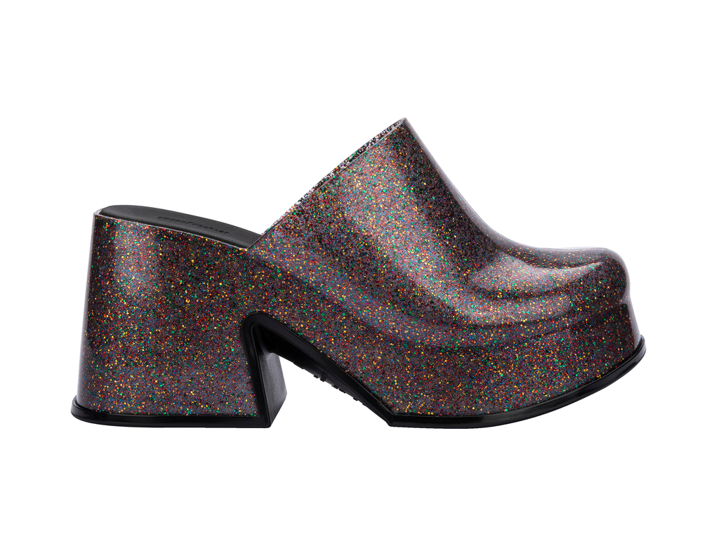 Womens | Mia Heel | Mixed Glitter Glass