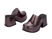 Womens | Mia Heel | Mixed Glitter Glass