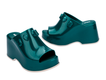 Womens | Patty Stones and Undercover Wedge | Metallic Green