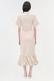 Womens | Lizzie Linen Knit Top | Sand