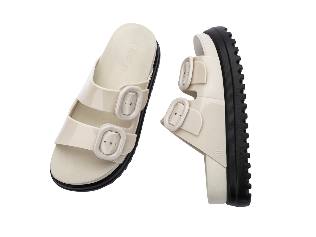 Womens | Cozy Platform | Black/Beige