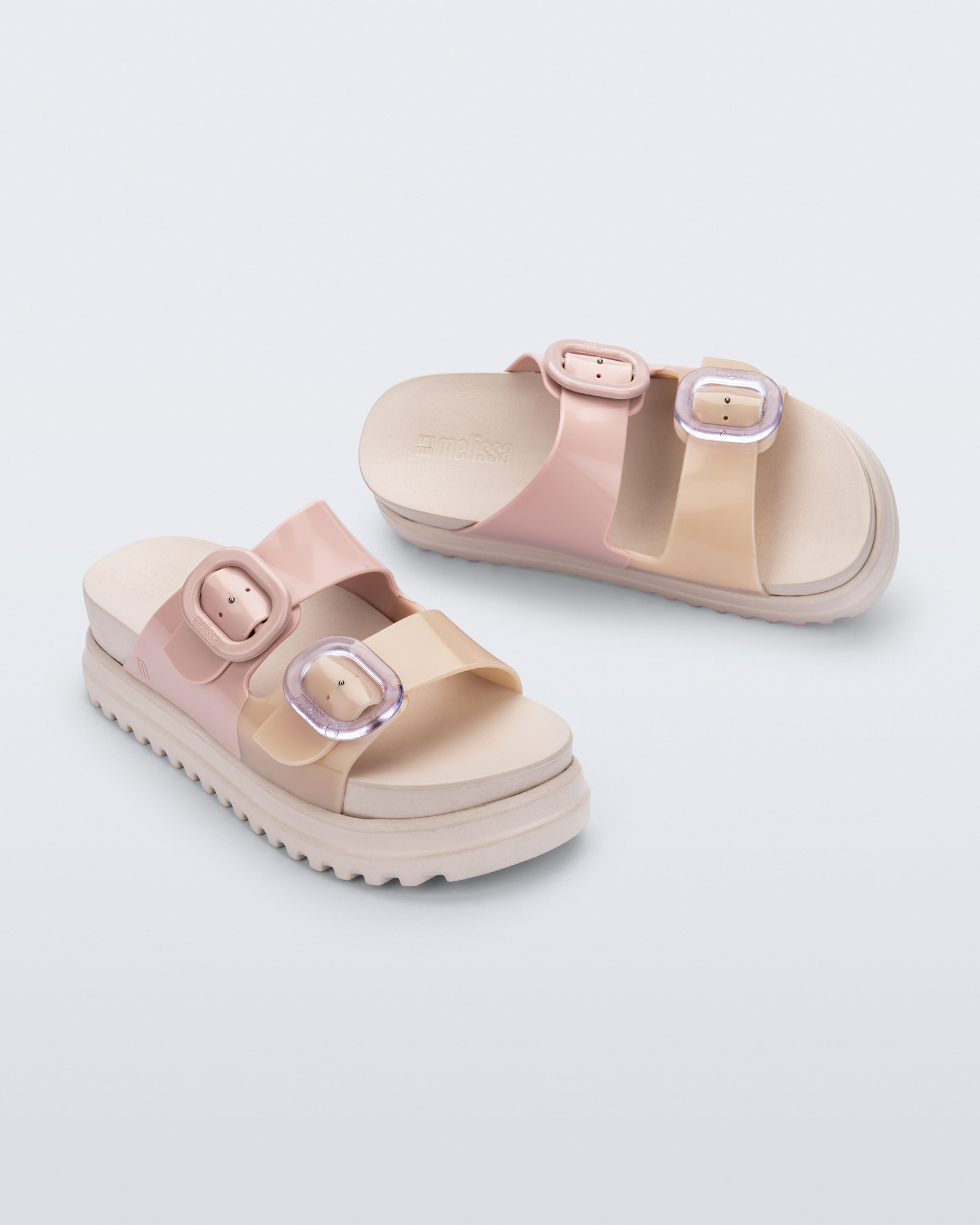 Womens | Cozy Platform | Beige/Pink