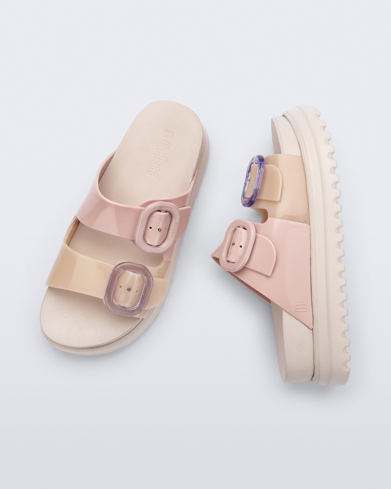 Womens | Cozy Platform | Beige/Pink