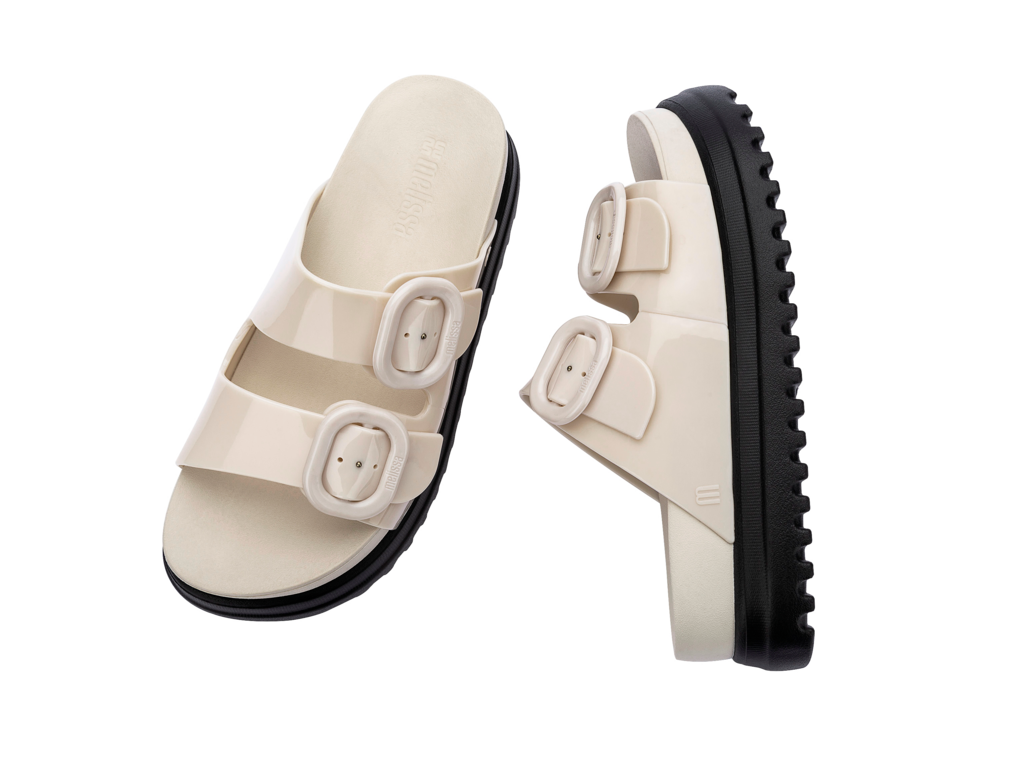 Womens | Cozy Platform | Black/Beige