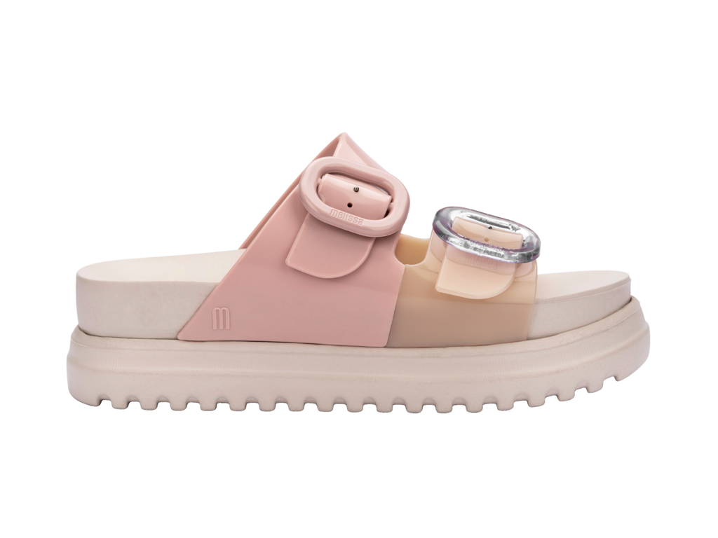 Womens | Cozy Platform | Beige/Pink