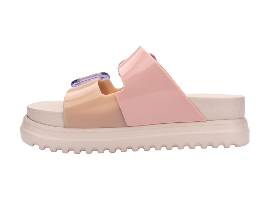 Womens | Cozy Platform | Beige/Pink