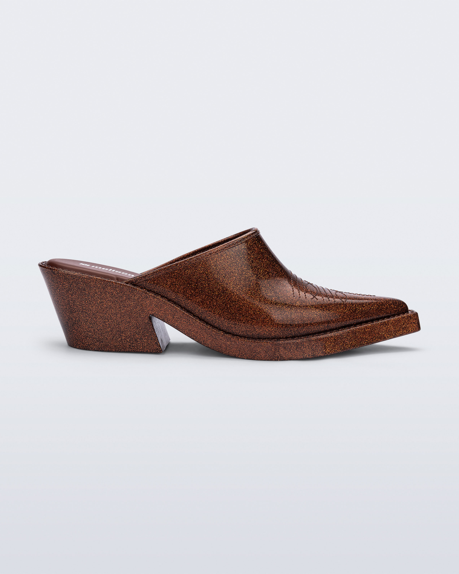 Womens | Texas Mule | Bronze Glitter