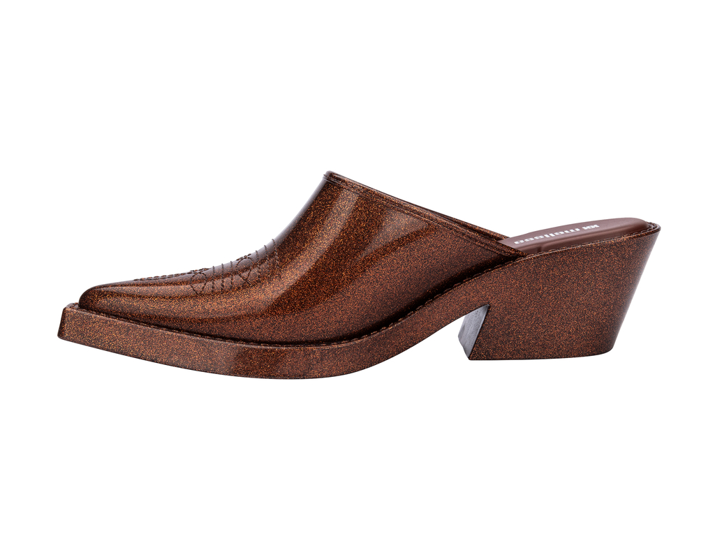 Womens | Texas Mule | Bronze Glitter