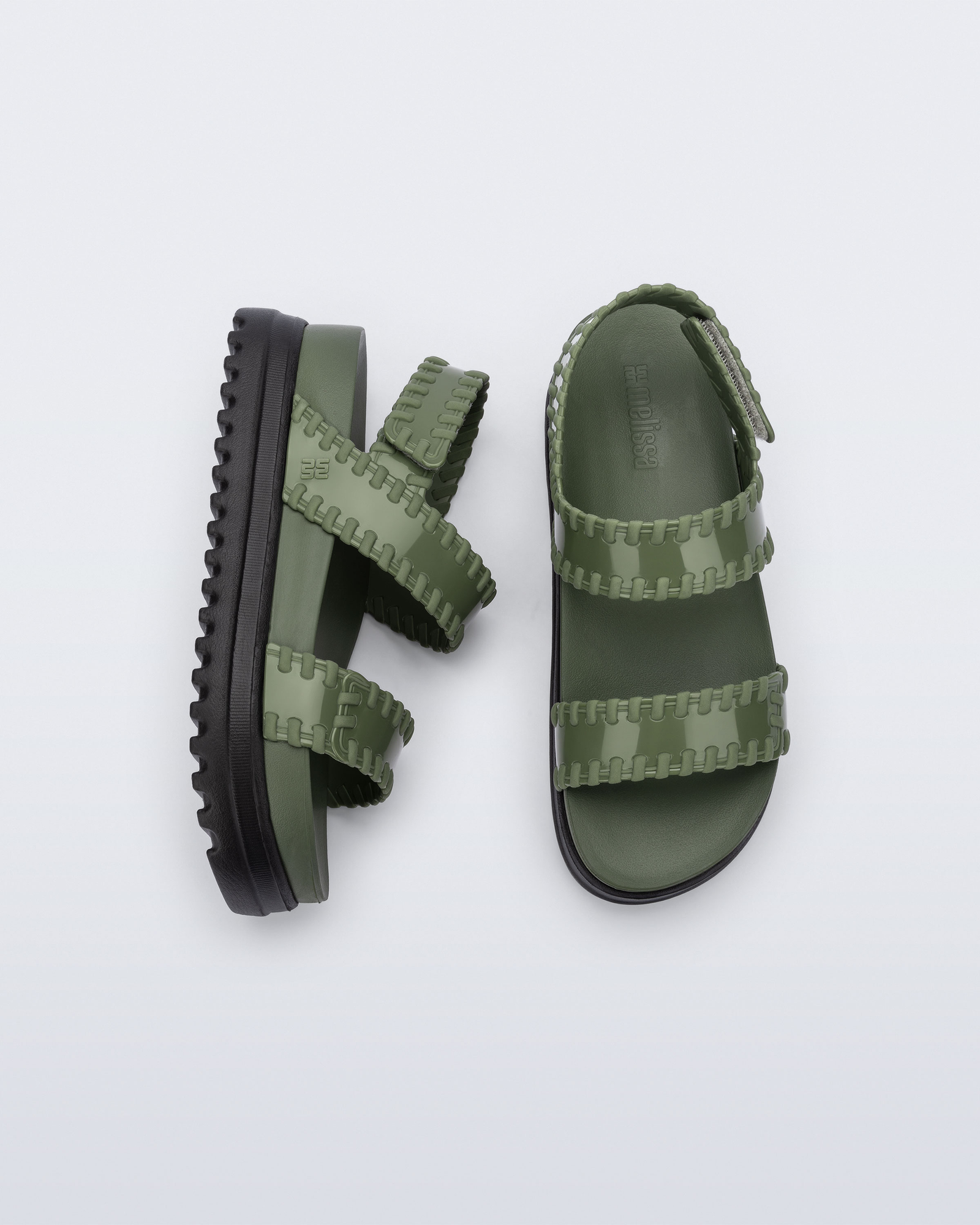 Womens | Dune Platform | Black/Green