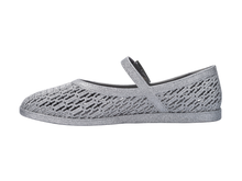 Womens | Harper Glitter Ballerina | Glitter Silver