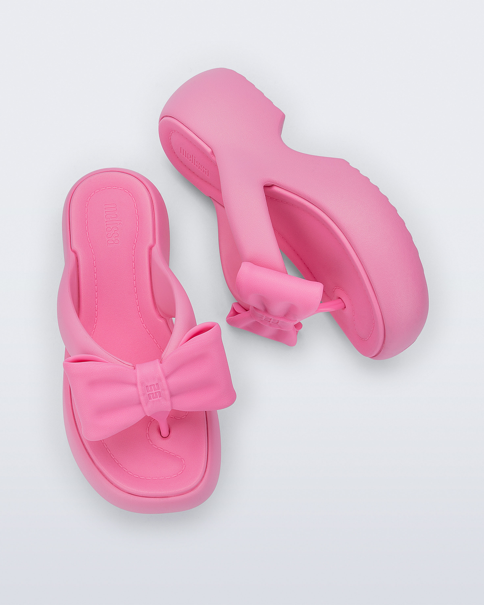 Womens | Free Fuzzy Bow Platform | Pink