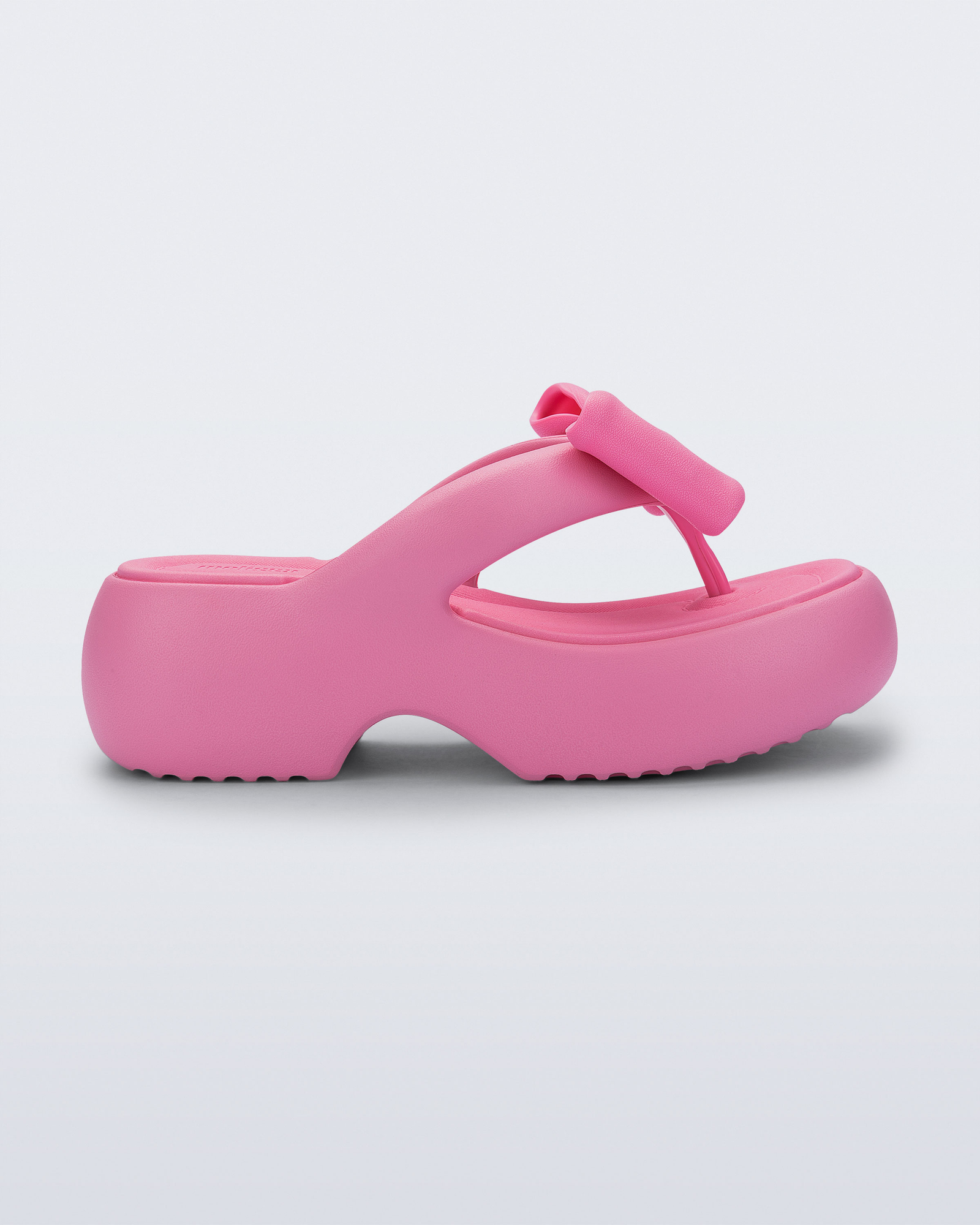 Womens | Free Fuzzy Bow Platform | Pink