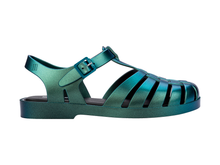 Womens | Possession Magic Sandal | Black/Metallic Green