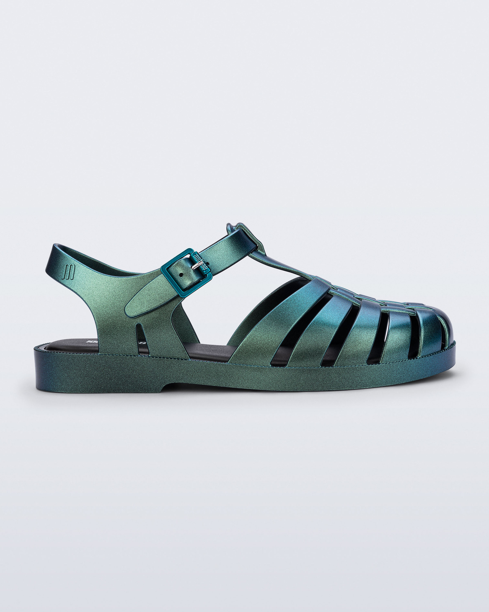 Womens | Possession Magic Sandal | Black/Metallic Green