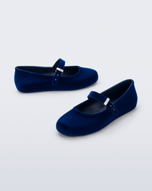 Womens | Soft Ballerina Velvet II Ballerina | Blue