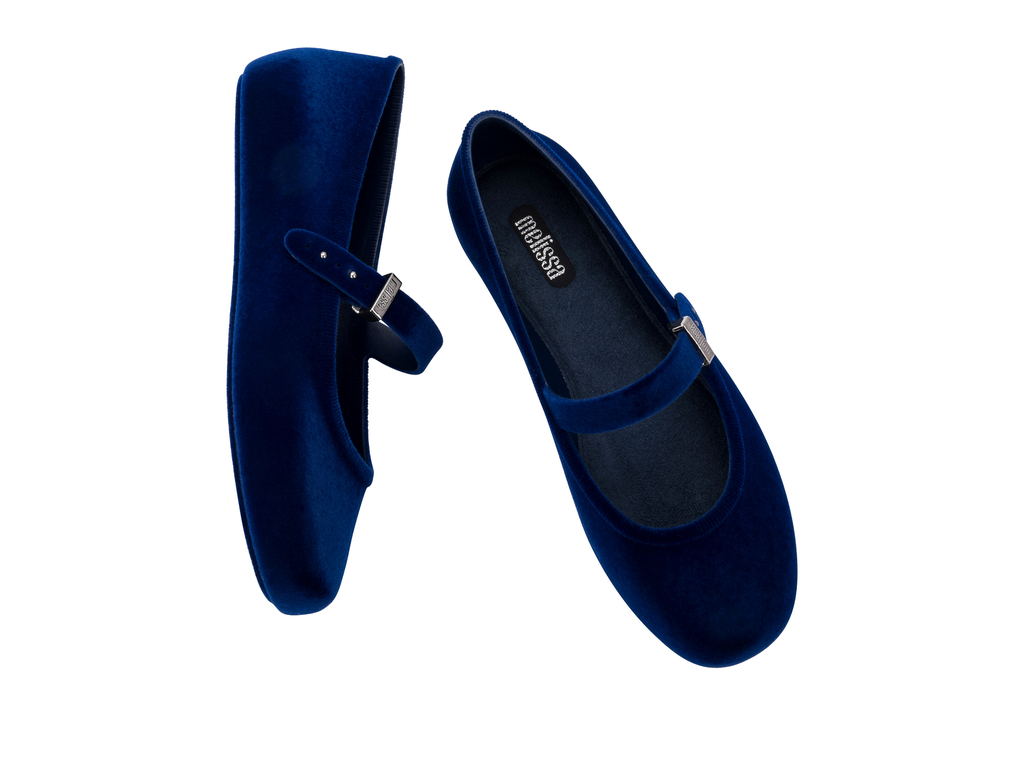 Womens | Soft Ballerina Velvet II Ballerina | Blue