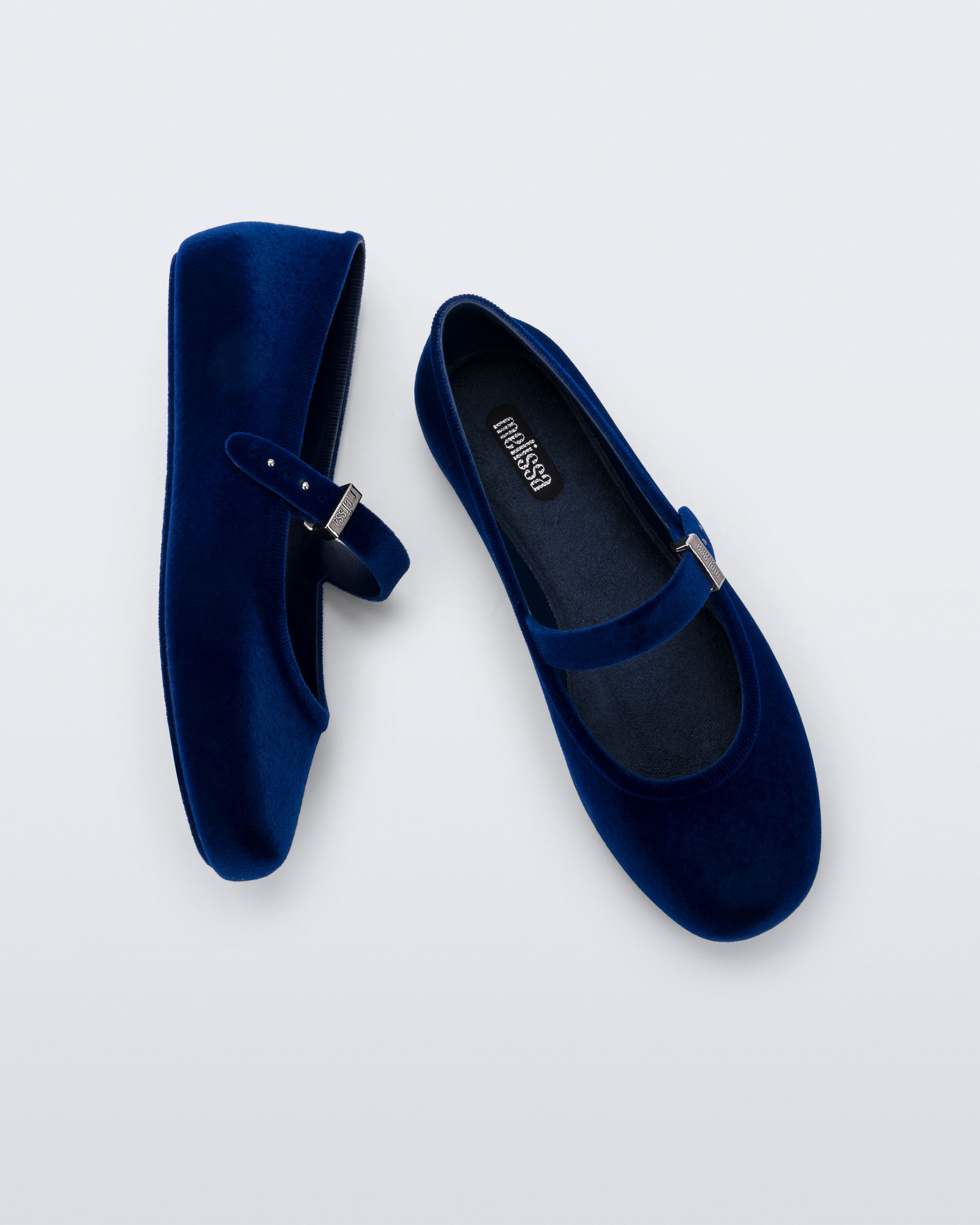 Womens | Soft Ballerina Velvet II Ballerina | Blue