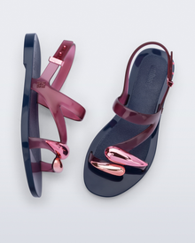 Womens | Iris Sandal | Blue/Red