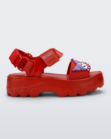 Womens | Kick Off and Hello Kitty Sandal | Red