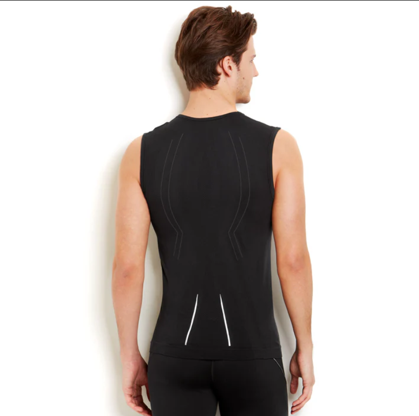 Mens | Singlet Seamless M | Black