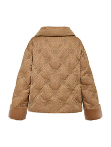 Quilted Jacket | Camel