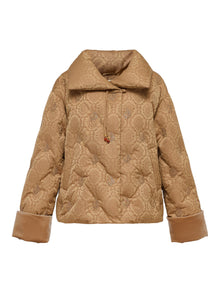 Quilted Jacket | Camel