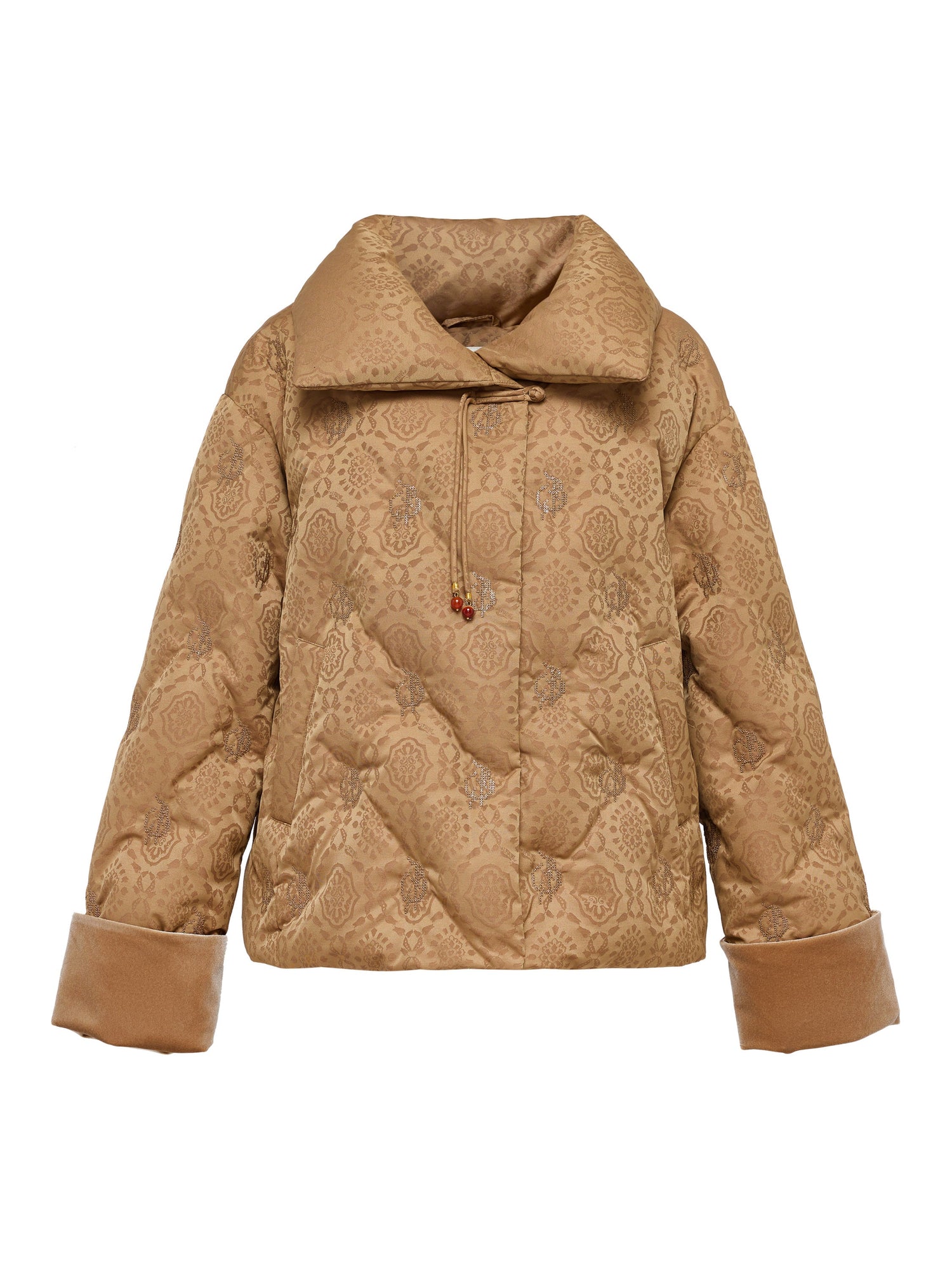Quilted Jacket | Camel