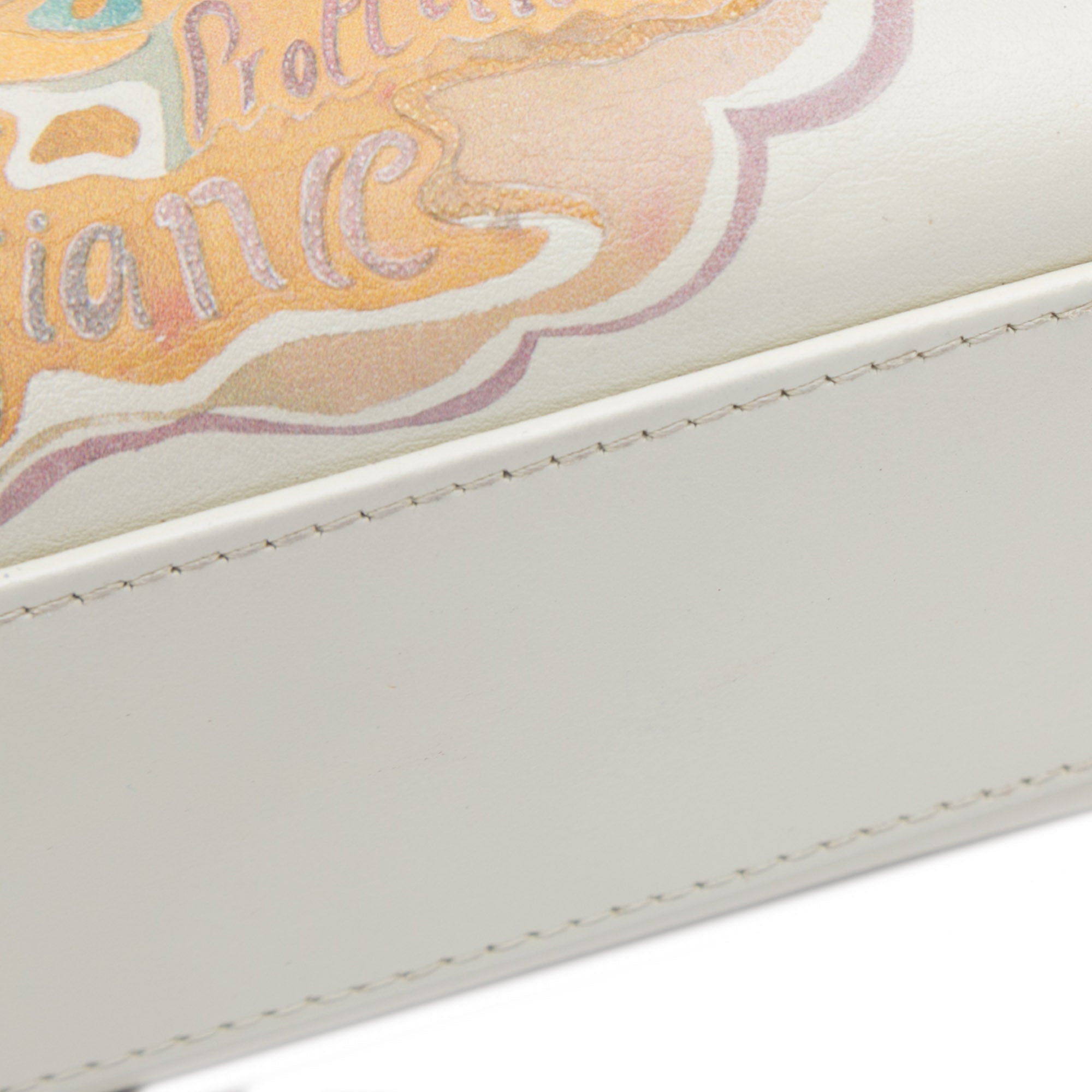 Dior | Pre-Owned Niki De Saint Phalle Mini Calfskin Dioramour Lady (Printed) - III | White