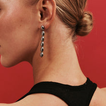 Edith Earrings | Silver PVD Plated Stainless Steel