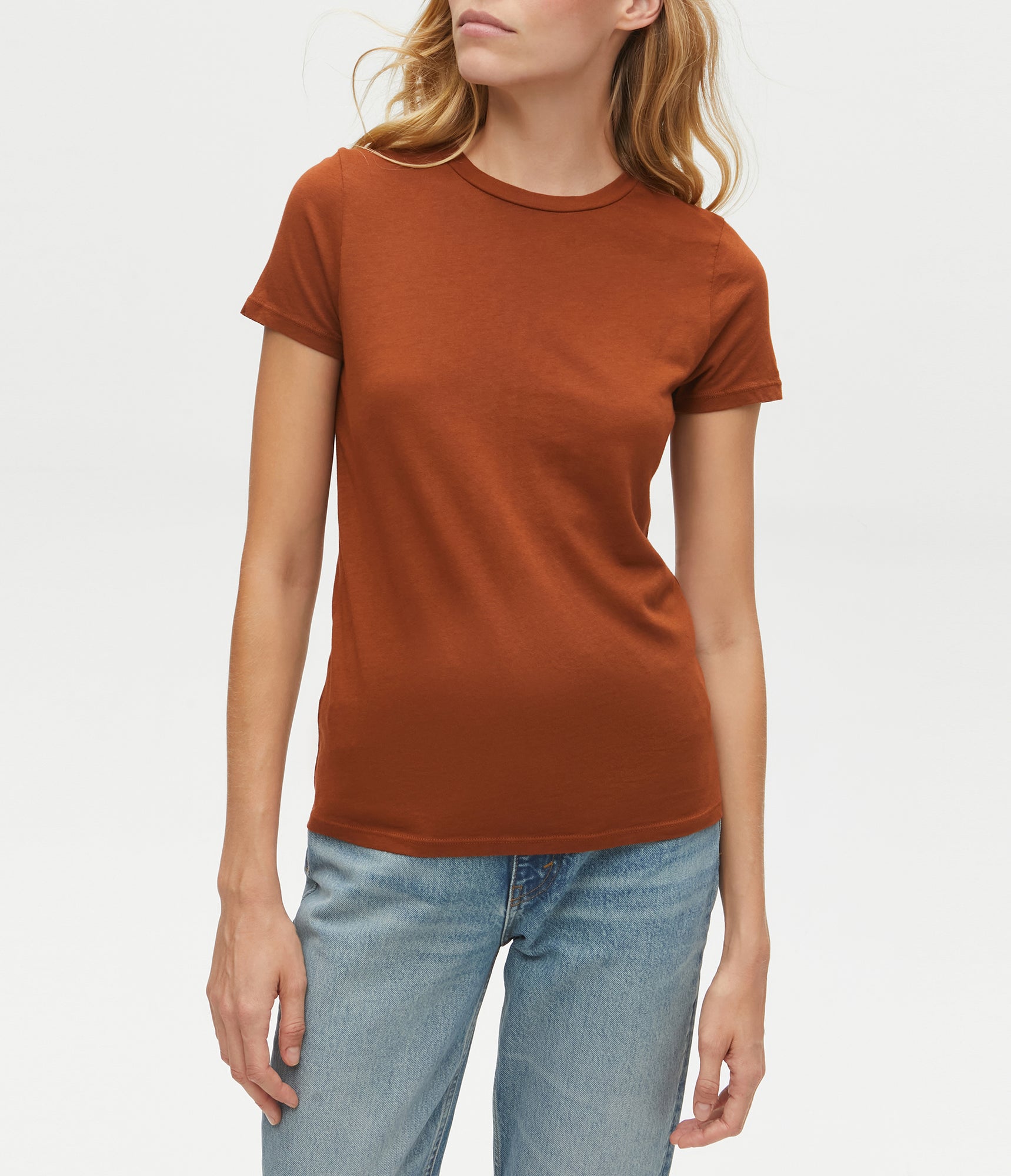 Colleen Classic Crew Tee | Rustique