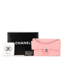 Chanel | Pre-Owned Medium Micro Quilted Velvet CC Flap | Pink