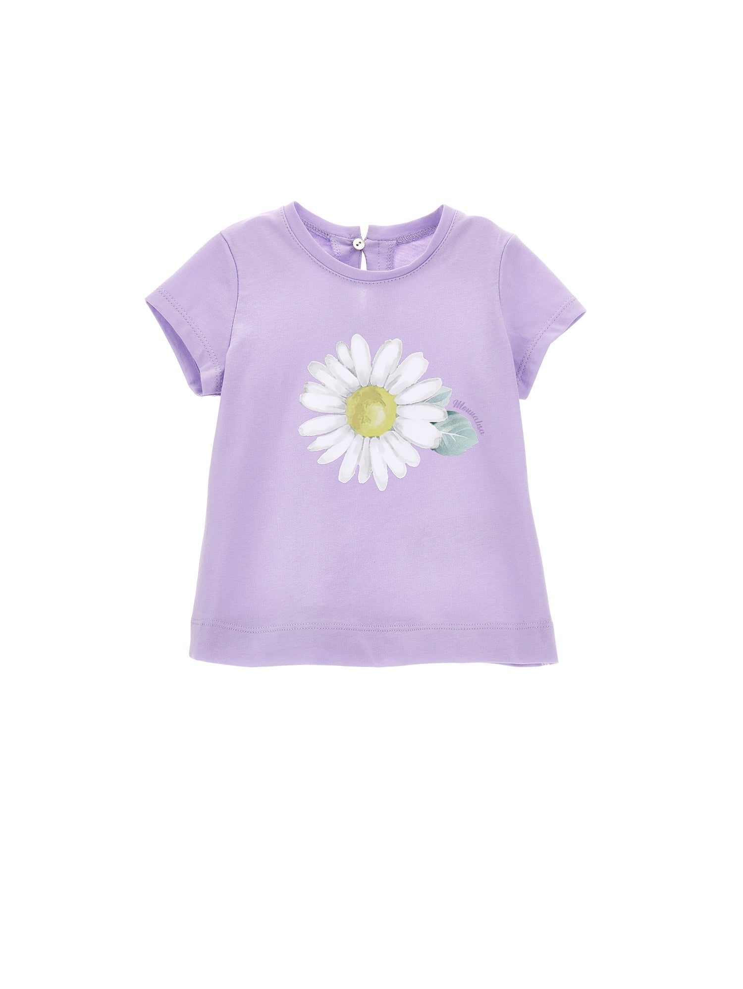 Girls | T-Shirt With Maxi Daisy | Wisteria