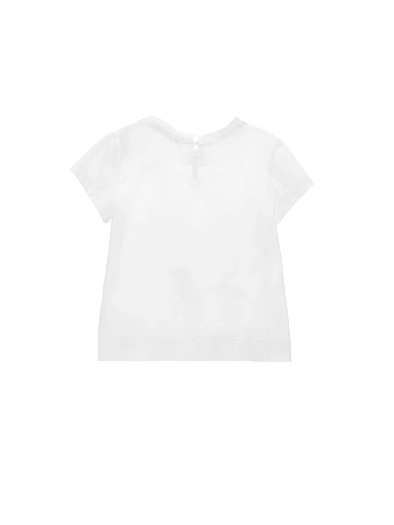 Girls | Alice Rhinestone T-Shirt | White