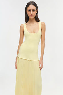 Womens | Allana Midi Dress | Buttercream