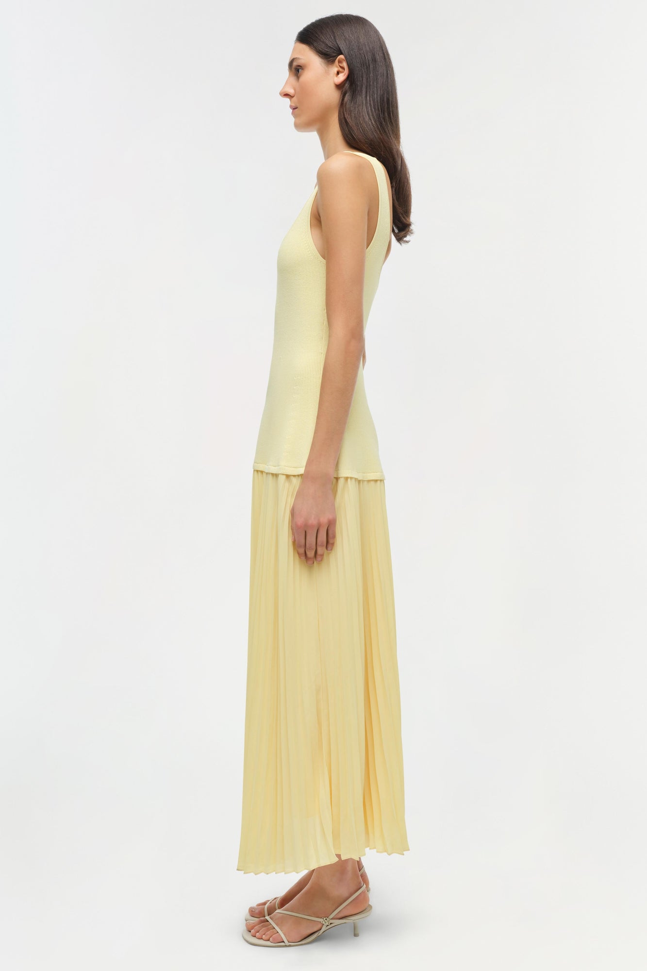 Womens | Allana Midi Dress | Buttercream