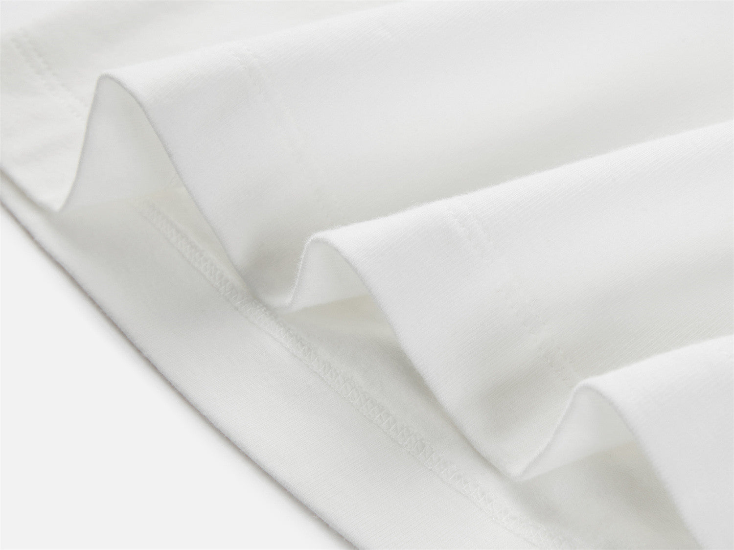 Long-Staple Cotton Sweatshirt | White