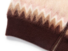 Printed Sweater | Brown
