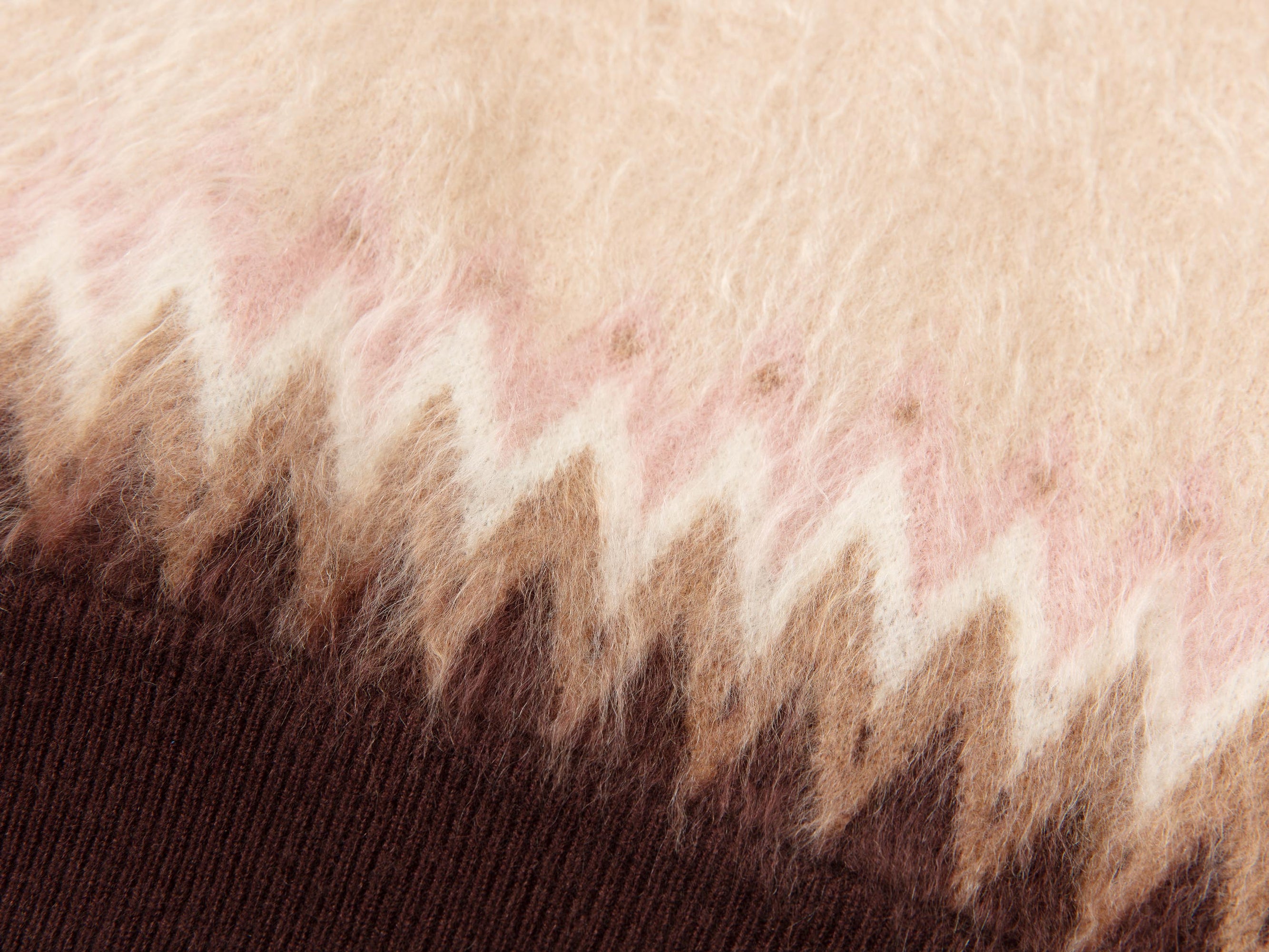 Printed Sweater | Brown