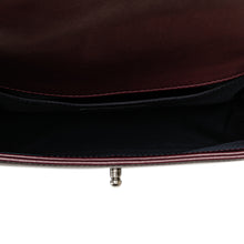 Chanel | Pre-Owned Old Medium Velvet and Tweed Boy Flap - I | Red/Burgundy