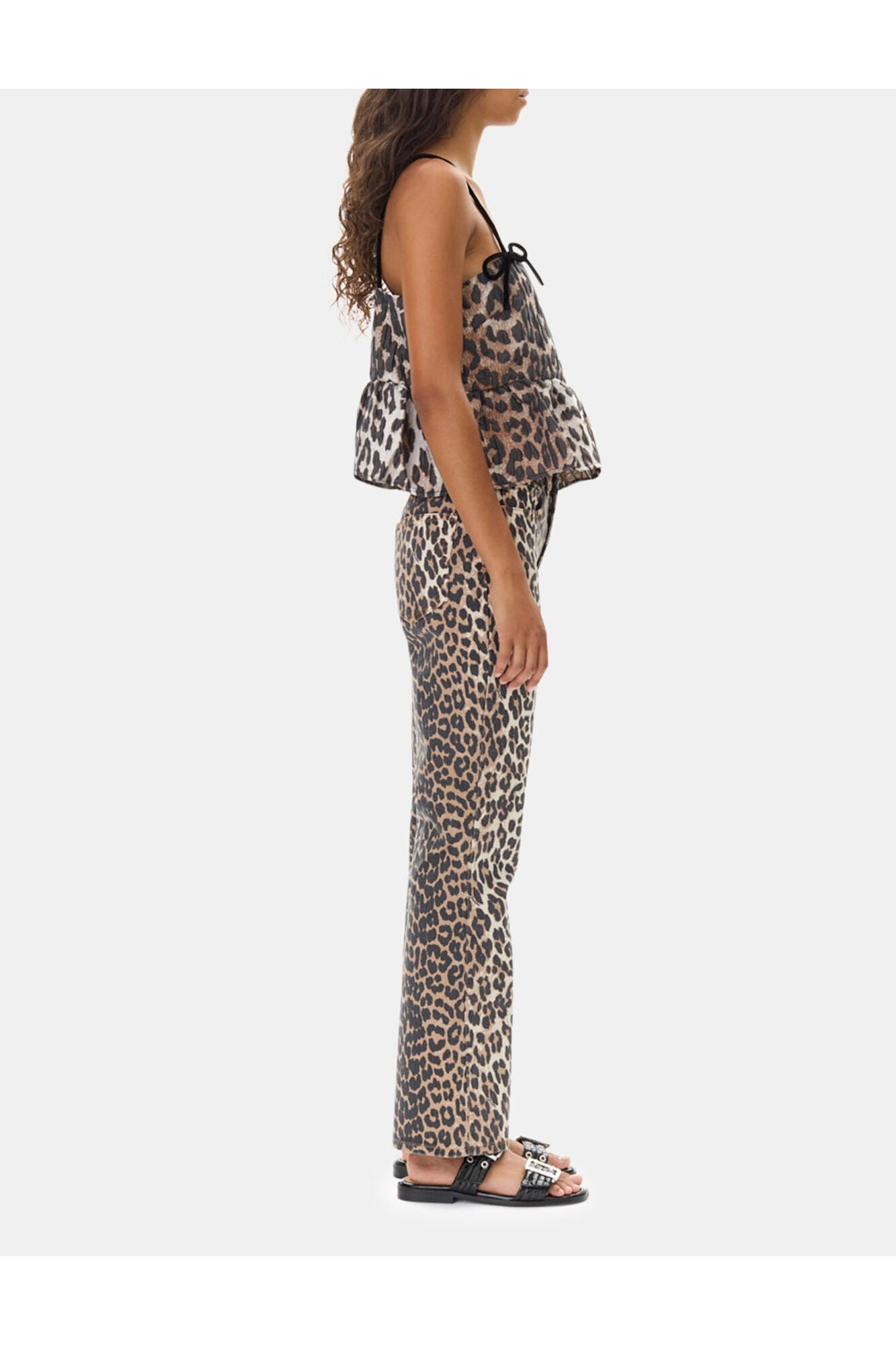 3D Jacquard Top | Leopard